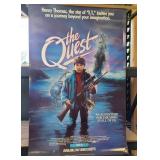 The Quest 1986 Poster 40" ï¿½ 26"