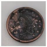 1838 Large Cent