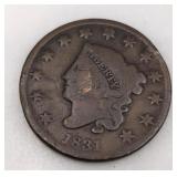 1831 Large Cent
