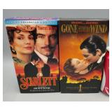 VHS Gone With The Wind & Scarlett