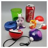 Pokï¿½mon novelty lot. Items as pictured. Both