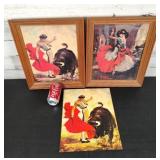 Matador Litho Prints 13.5"x16.5" Framed Rice