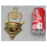 Brass Wall Sconce Planter