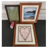 Wall Art Irish - Heart - Lighthouse