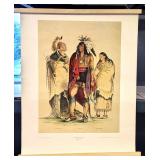 North American Indians Poster 28.5" ï¿½ 22.5"