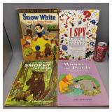 Kids Book Lot Snow White - Winnie The Pooh