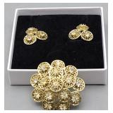 Clip-on Earrings & Brooch
