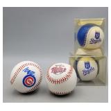 Iowa Cubs, Minnesota Twins, KC Royals Baseballs