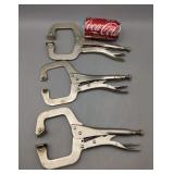 4" Clamps Lot of 3