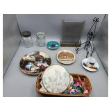 Miscellaneous Items - plates, jars, yarn, etc.