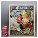 Metal Garden Sign 16" ï¿½ 13"