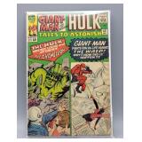 Marvel Comics 1962 Giant Man and Incredible Hulk
