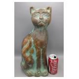 Cat 17" Tall Terracotta