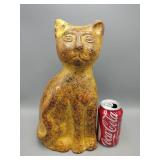 Cat 13" Tall Terracotta