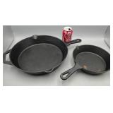 Cuisinel Cast Iron Skillets 12" & 8"