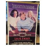 Legal Eagles 1986 Poster 41" ï¿½ 27"