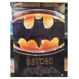 Batman Poster1989 40" ï¿½ 27" Has Water Ripples