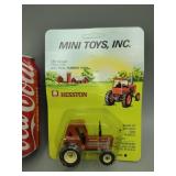 Hesston Mini Toy Tractor 1/64 Scale