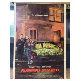 Running Scared 1986 Poster 41" ï¿½ 27"
