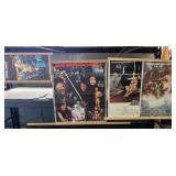 Star Wars Posters 15" ï¿½ 9" 1978  20" ï¿½ 12"(2)