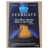 Stargate Poster 19.5" ï¿½ 12.5"