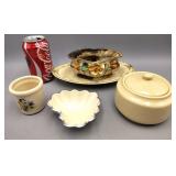 Ceramic Lot Mini Crock - Buffalo China Covered