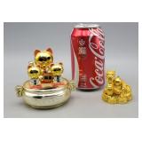 Cats & Dragon Figurine
