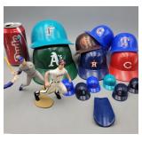 Baseball Helmet Novelty Lot