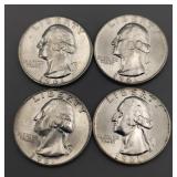 1961 Silver Washington Quarters Philadelphia