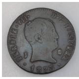 1823 Spain Coin