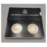 Eisenhower Dollar Collection Set 1977 D&P Clad