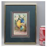 Framed Easter Card 8" ï¿½ 10"