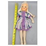 Vintage doll,16", jointed hips