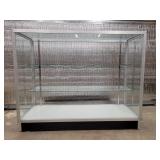Glass Display Cabinet- 38"T x 48"W x 20"D -