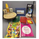 Candles - Books - Beach Painting