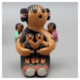 Cochiti Pueblo Sculpture in Cube Display Box