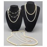 Necklaces (Pearl like)