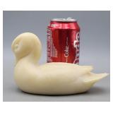 Italian Alabaster Duck by Triune