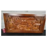 Wood Wall Art 17.5"X36"