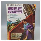 1963 See for Men Small Ink Writing on Cover -
