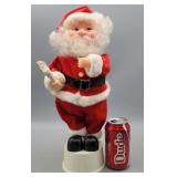 15 1/2" Battery Powered Santa, Music - works