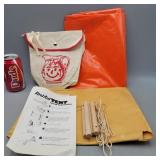 1970s Kool-Aid Mail Order Plastic Tent; Great Cond