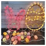 Easter Lights & Light Up Decor All Work