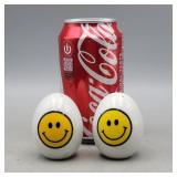 Smiley Face Egg Salt & Pepper Shakers