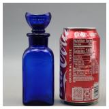 WYETH Blue Glass Bottle