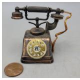 Vintage Metal Pencil Sharpener - Telephone