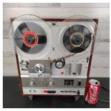 Akai X-1800SD Reel To Reel 8 Track Player Powers