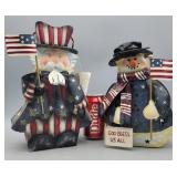 Metal Holiday Candle Decor