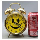 Tozai Smiley Face Alarm Clock C Battery - Works