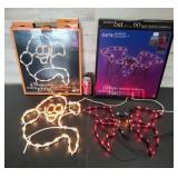 Halloween Lights - Work Ghost & Spider